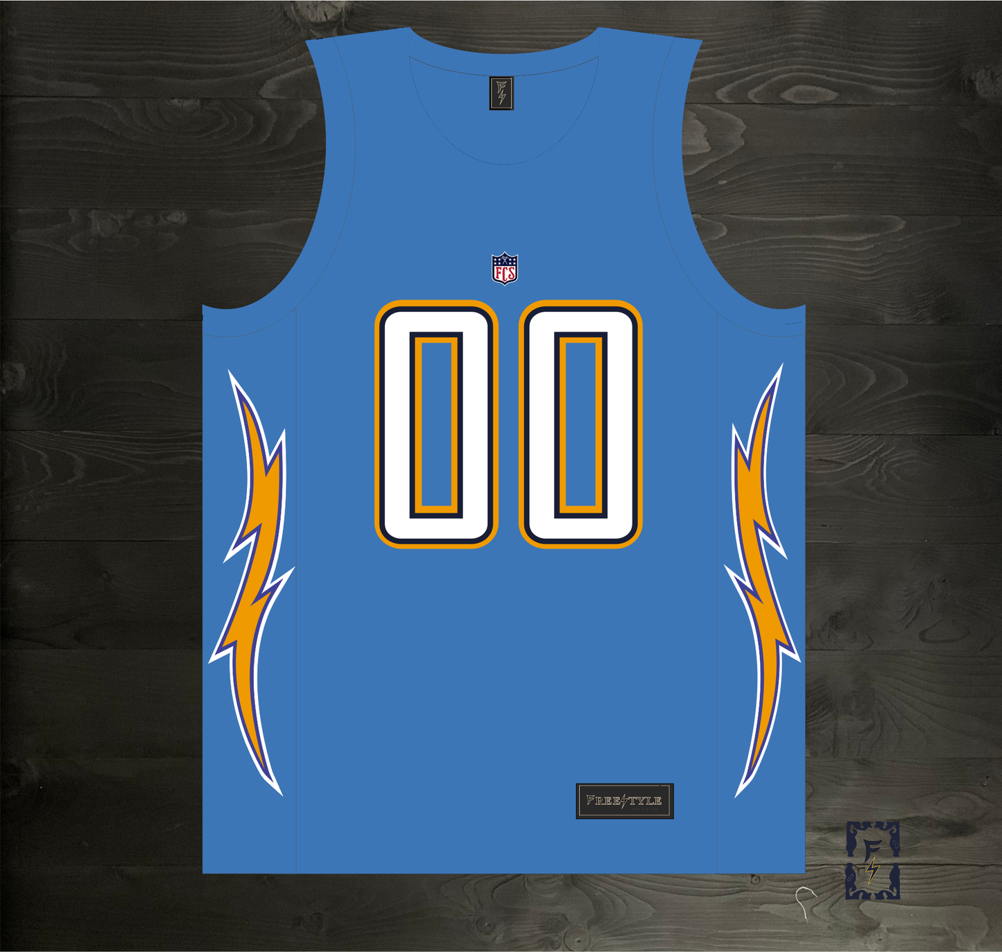 B-015m Men CUSTOM NAME AND # - MADE TO ORDER