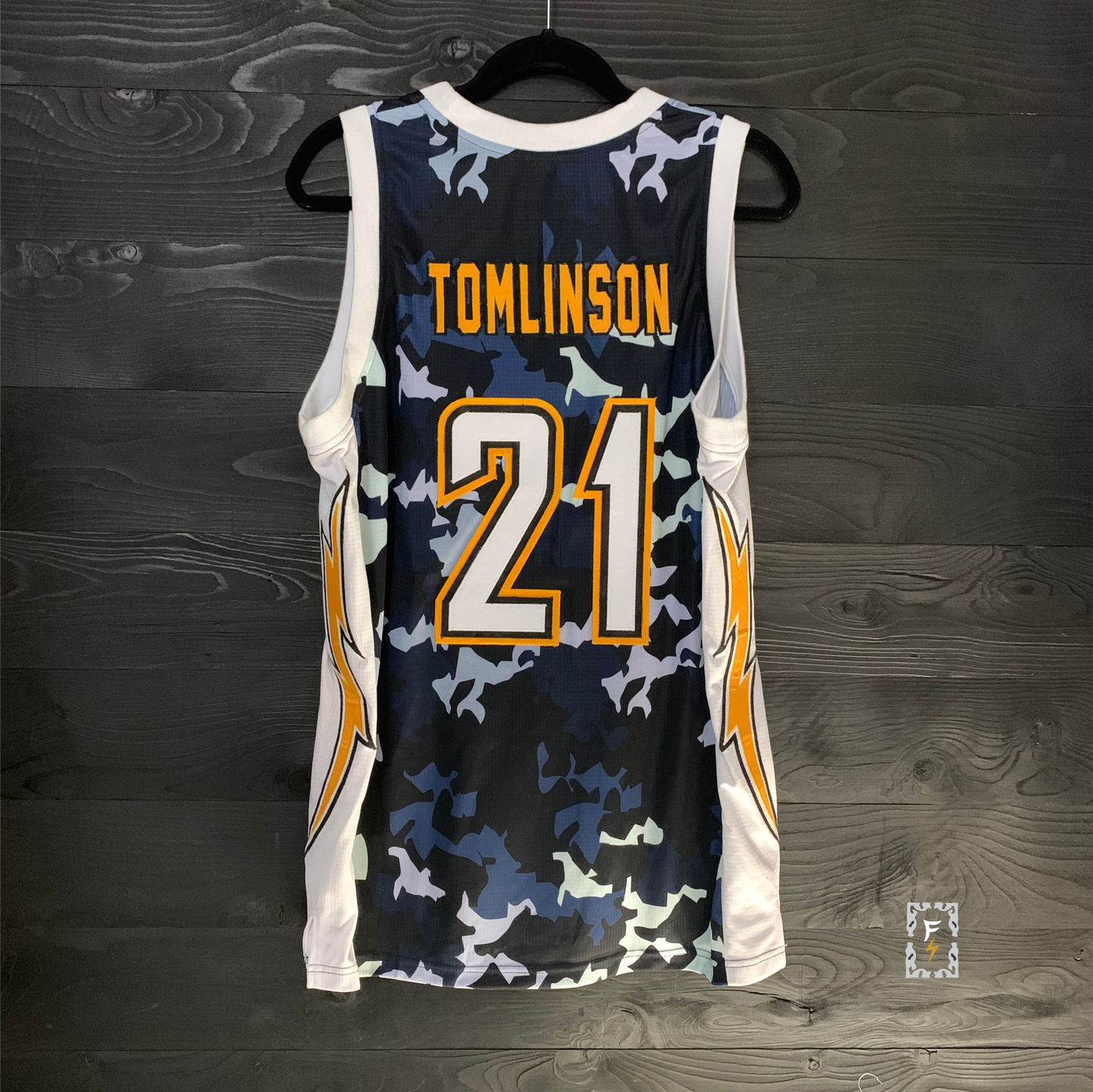 B-020m TOMLINSON #21 BOLTS Arctic Camo - MADE TO ORDER