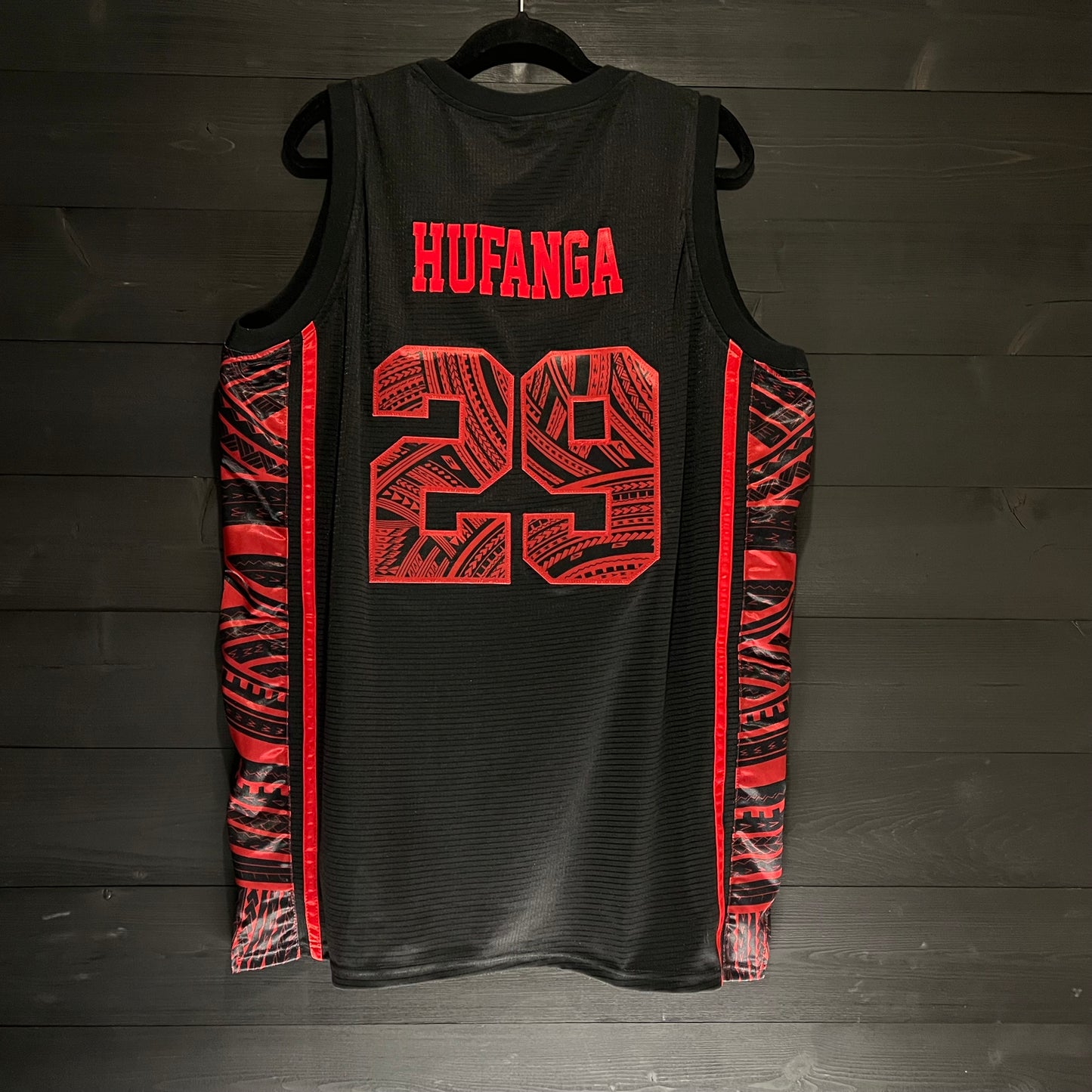 N-483m HUFANGA #29 SF Black Tribal - MADE TO ORDER