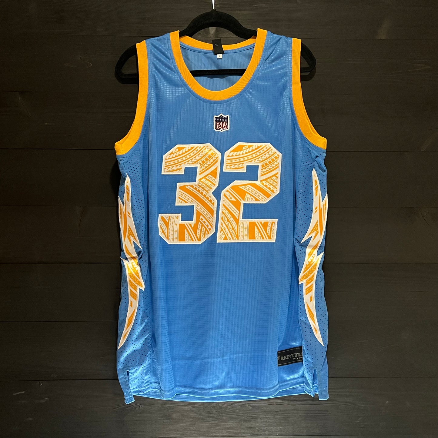 B-001m GILMAN #32 BOLTS Powder Tribalz - MADE TO ORDER