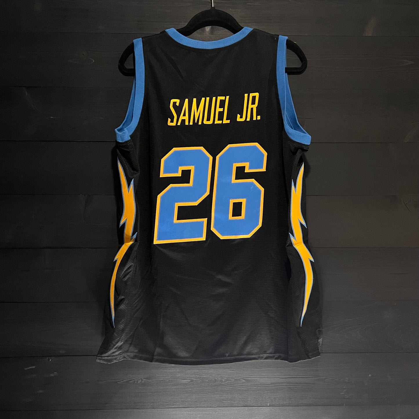 B-005m SAMUEL JR #26 BOLTS Black - MADE TO ORDER