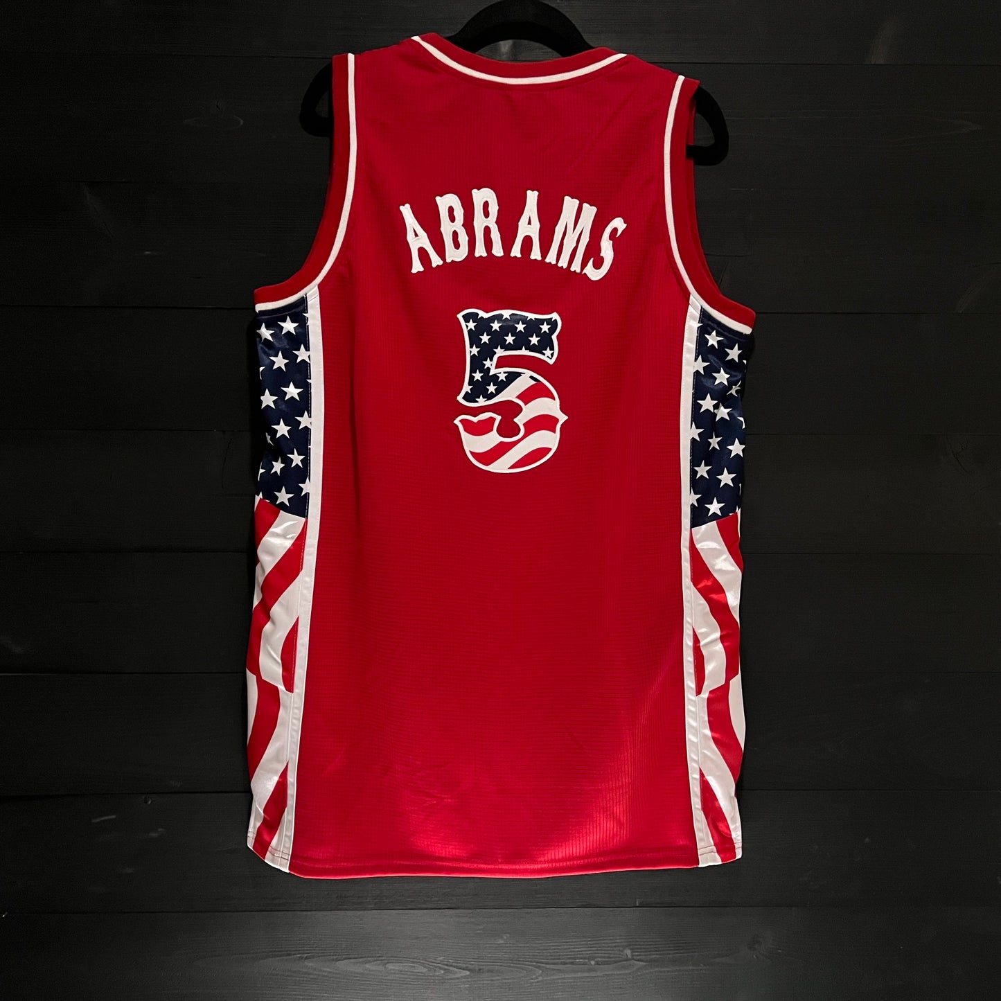 M-612m ABRAMS #5 WSH Red American Flag - MADE TO ORDER