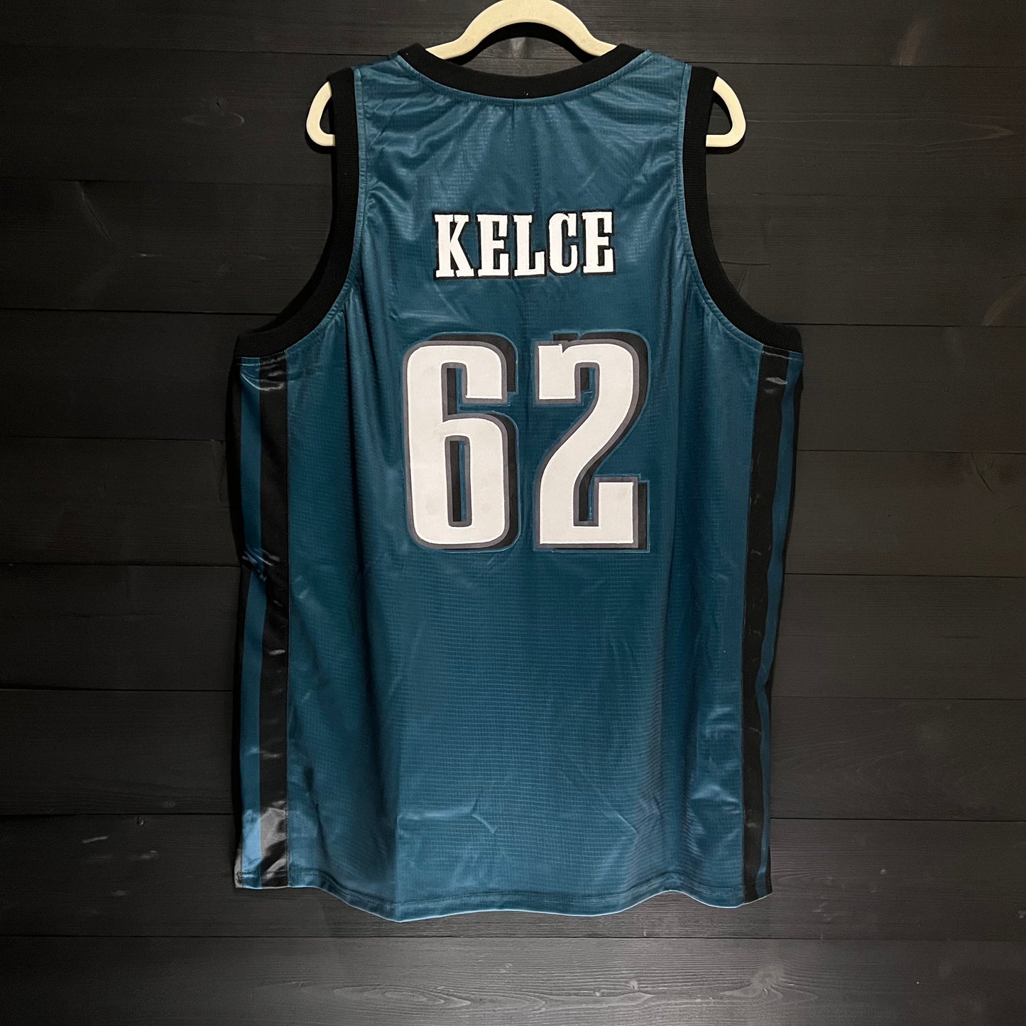 N-871m KELCE #62 PHI Inspired Home Dark Green - Made To Order