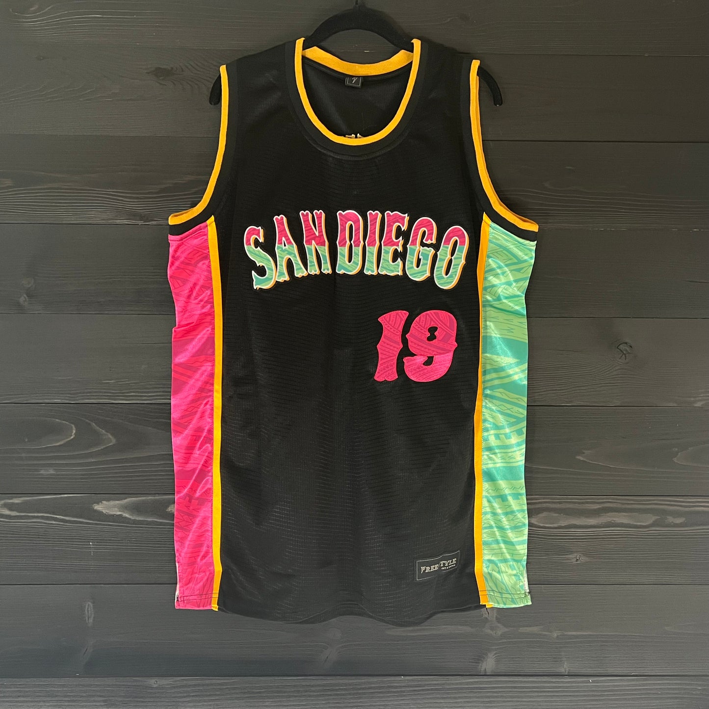 A-004a #19 SD FAITHFUL Black Mint Pink - ALL STOCK