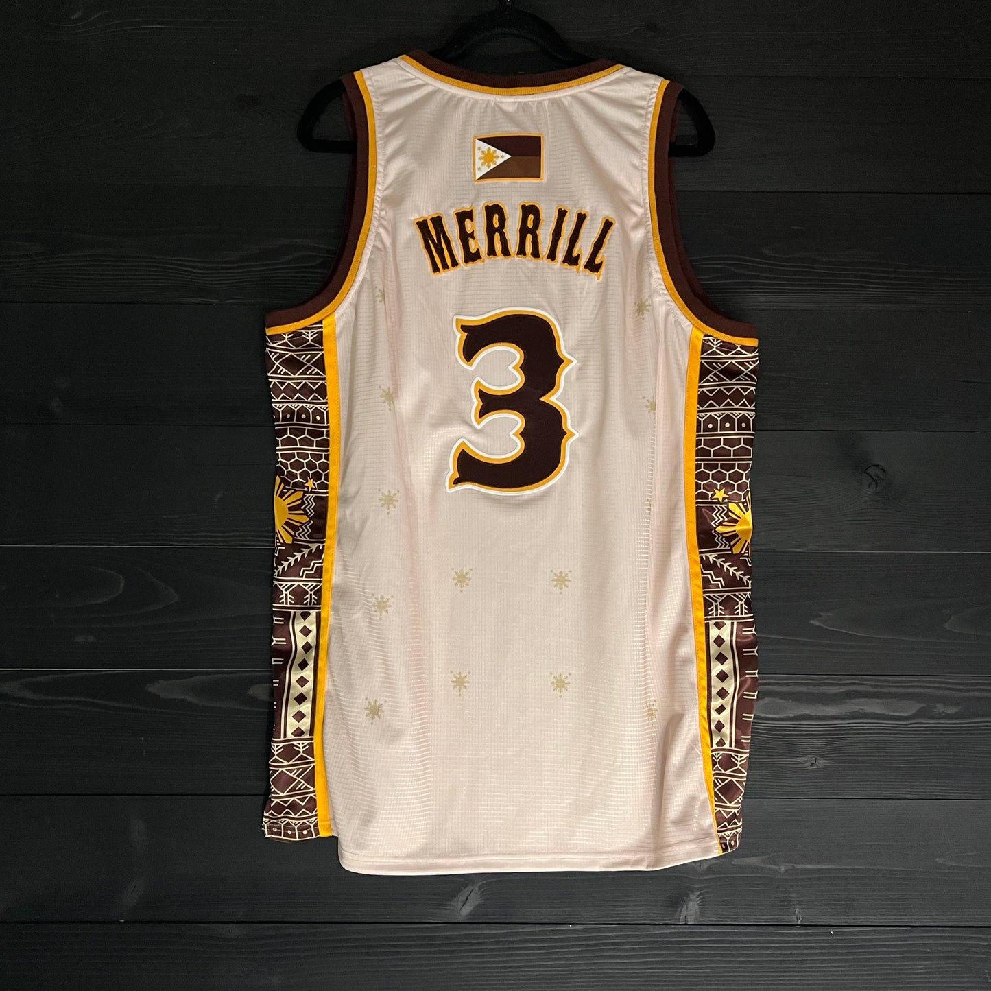 A-102m #3 Filipino Inspired Creme Brown Barong - MADE TO ORDER