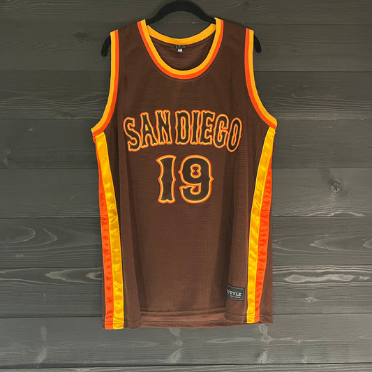 A-105a #19 Brown on Brown Yellow Orange - ALL STOCK