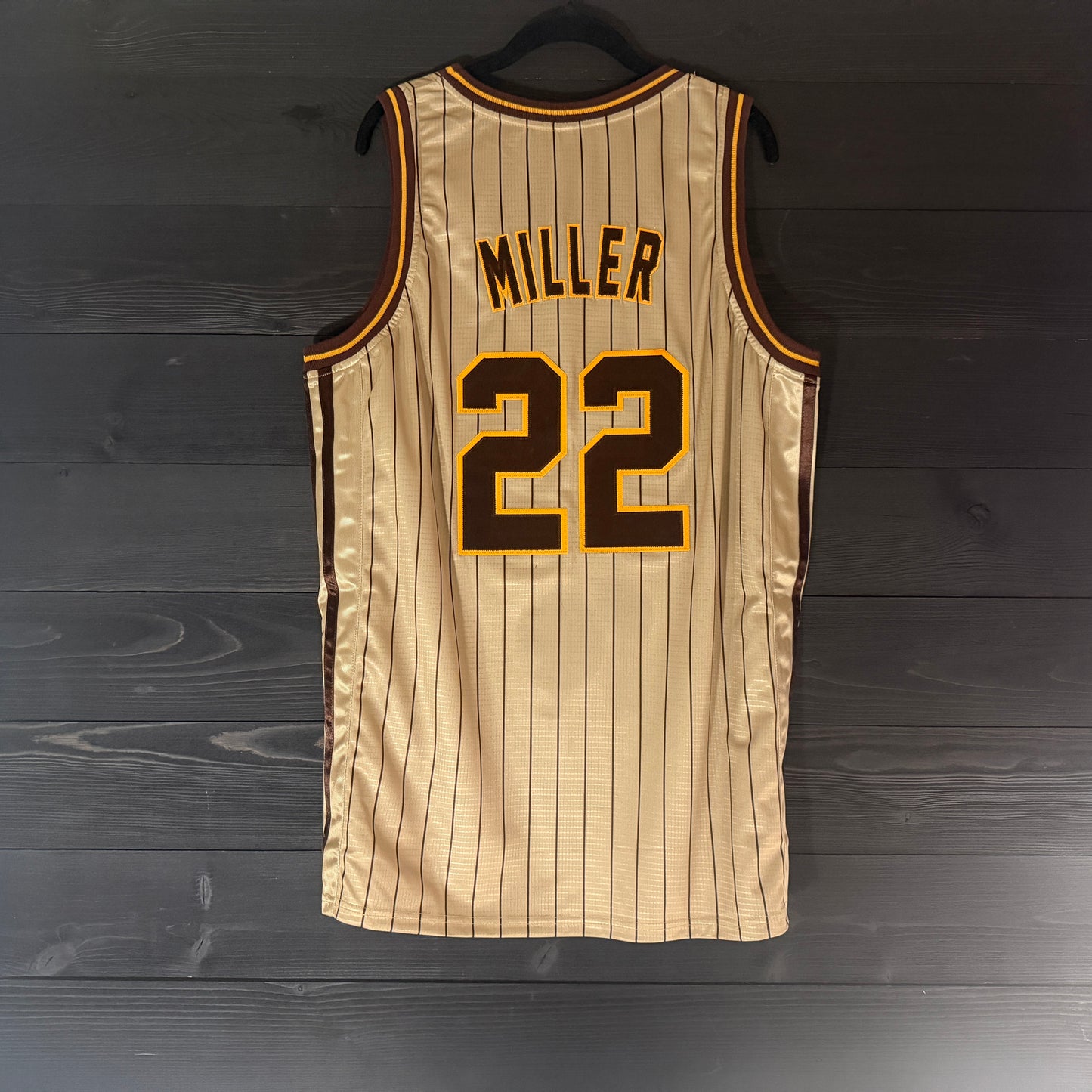 A-105a #22 Sand Brown Yellow Brown Pinstripes - ALL STOCK