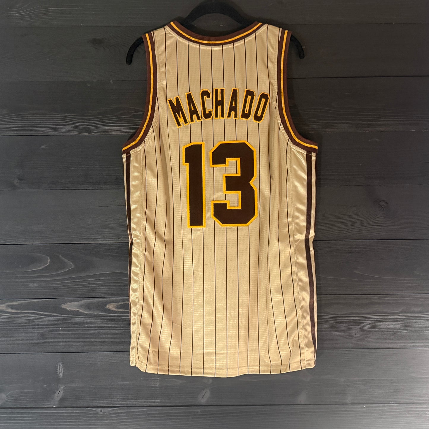 A-105a #13 Sand Brown Yellow Brown Pinstripes - ALL STOCK