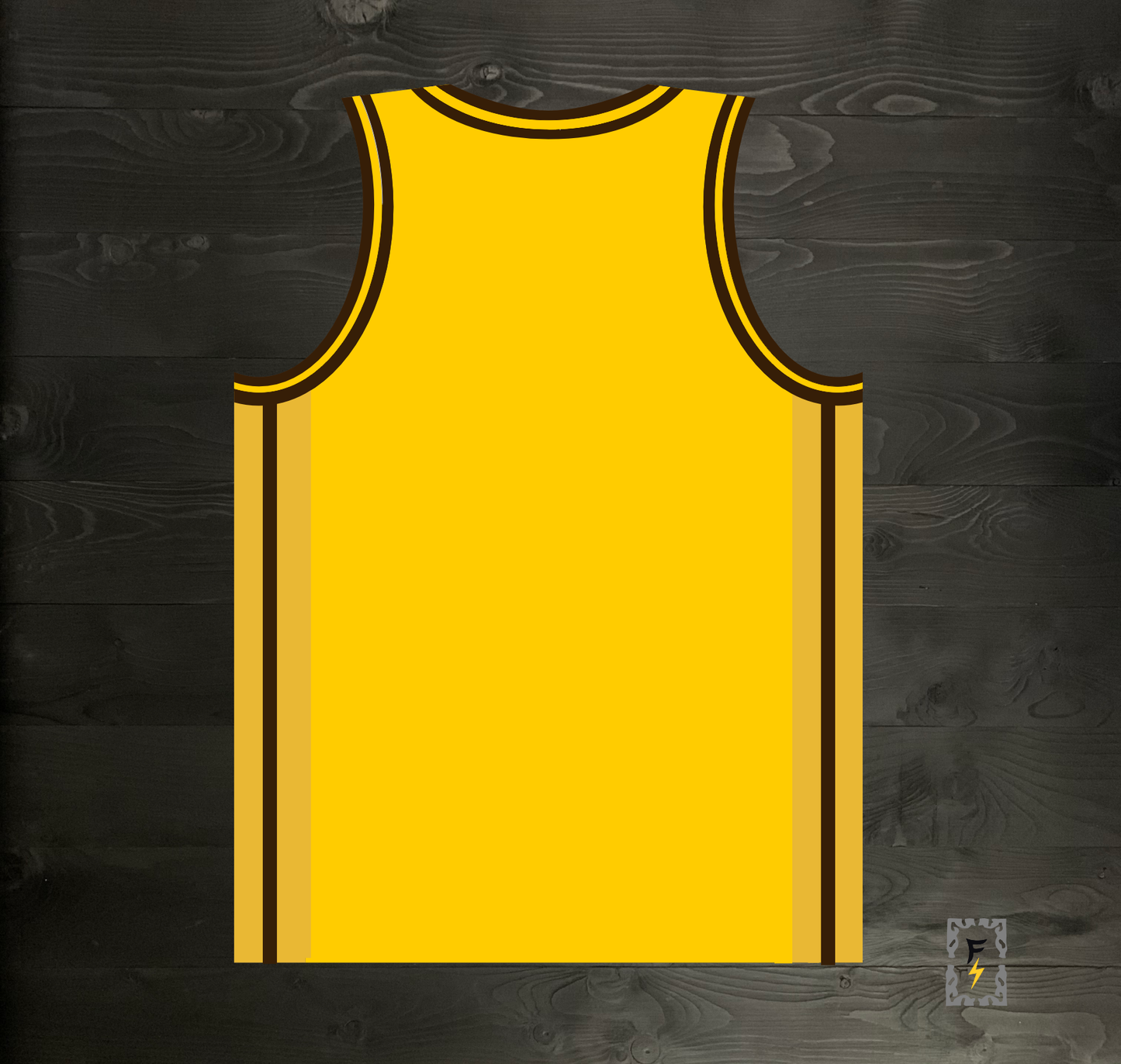 A-111m SD Yellow Basketball Tank Top - MADE TO ORDER