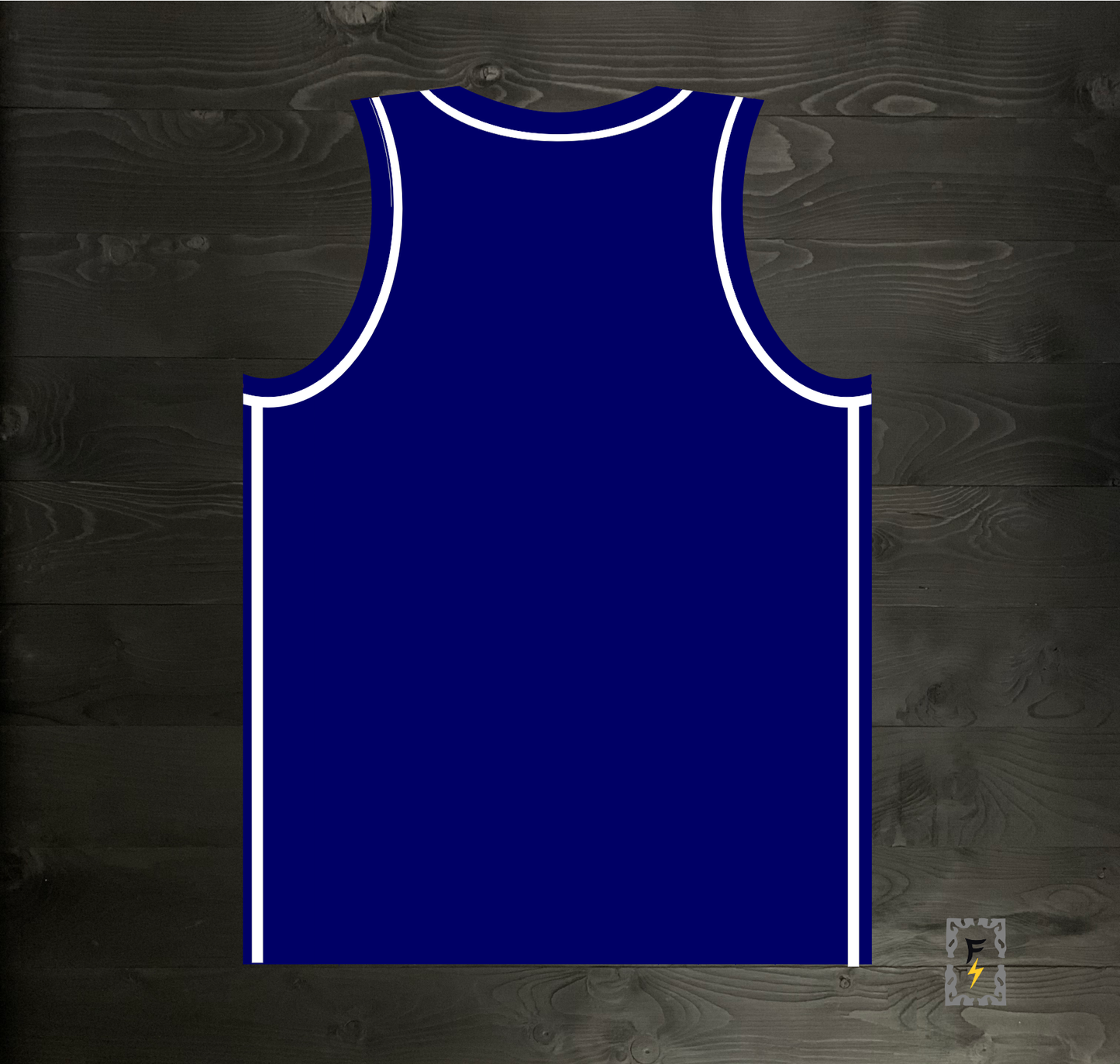 A-118m SD Navy Basketball Tank Top - MADE TO ORDER