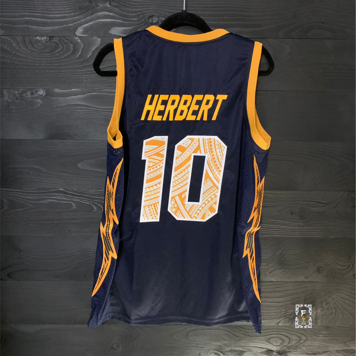 B-008a #10 Navy Alternate Tribal - AVAILABLE STOCK