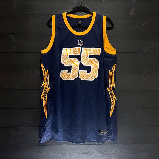 B-008a #55 Navy Alternate Tribal - AVAILABLE STOCK