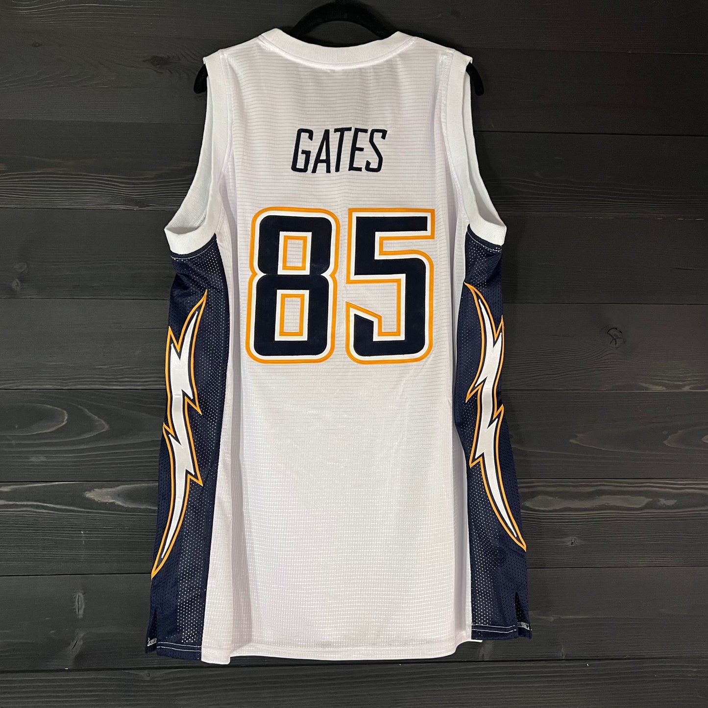 B-032a #85 White Navy Yellow Gold - AVAILABLE STOCK