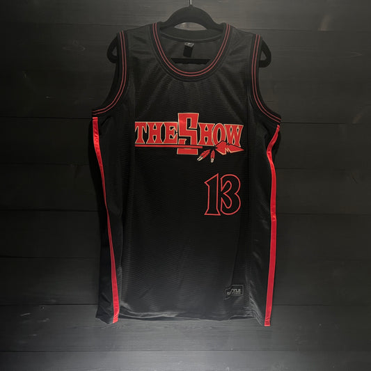 C-006a #13 The Show Black Red - AVAILABLE STOCK