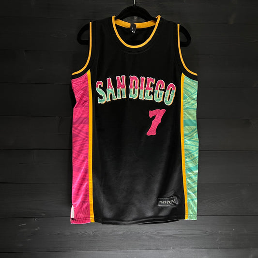 A-004a #7 Black Mint Pink - CLEARANCE