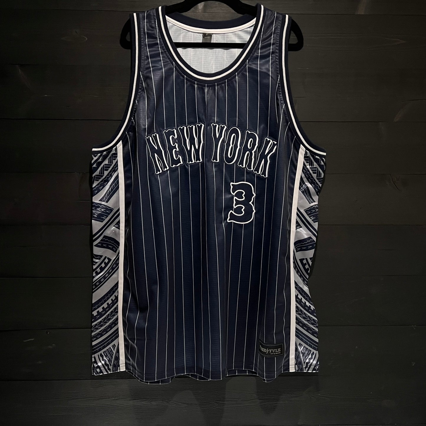 M-721a #3 Navy White Pinstripes - ALL SIZES