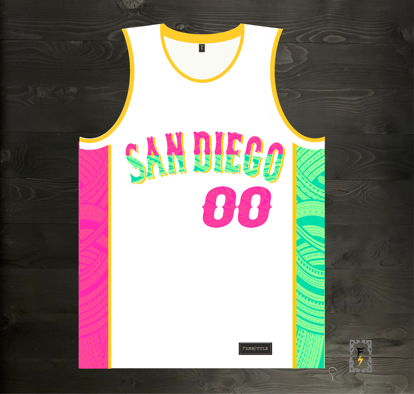 A-003m Men CUSTOM NAME AND # - MADE TO ORDER