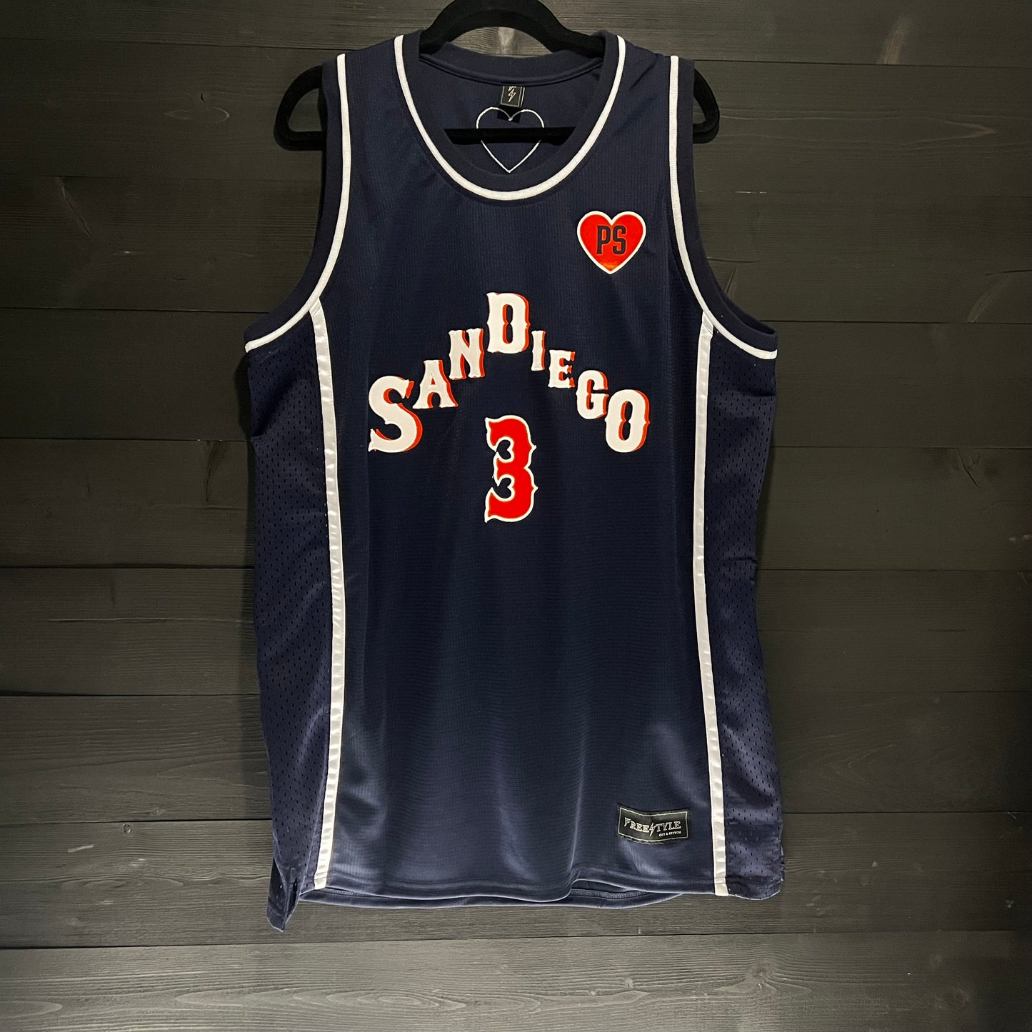 A-027a #3 Navy Pyramid - ALL SIZES