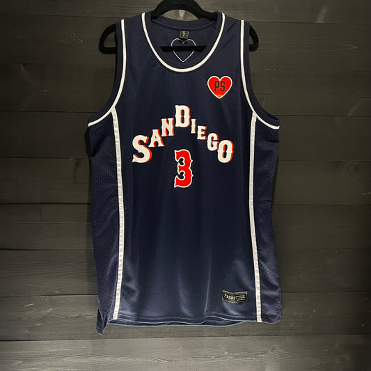 A-027a #3 Navy Pyramid - ALL SIZES