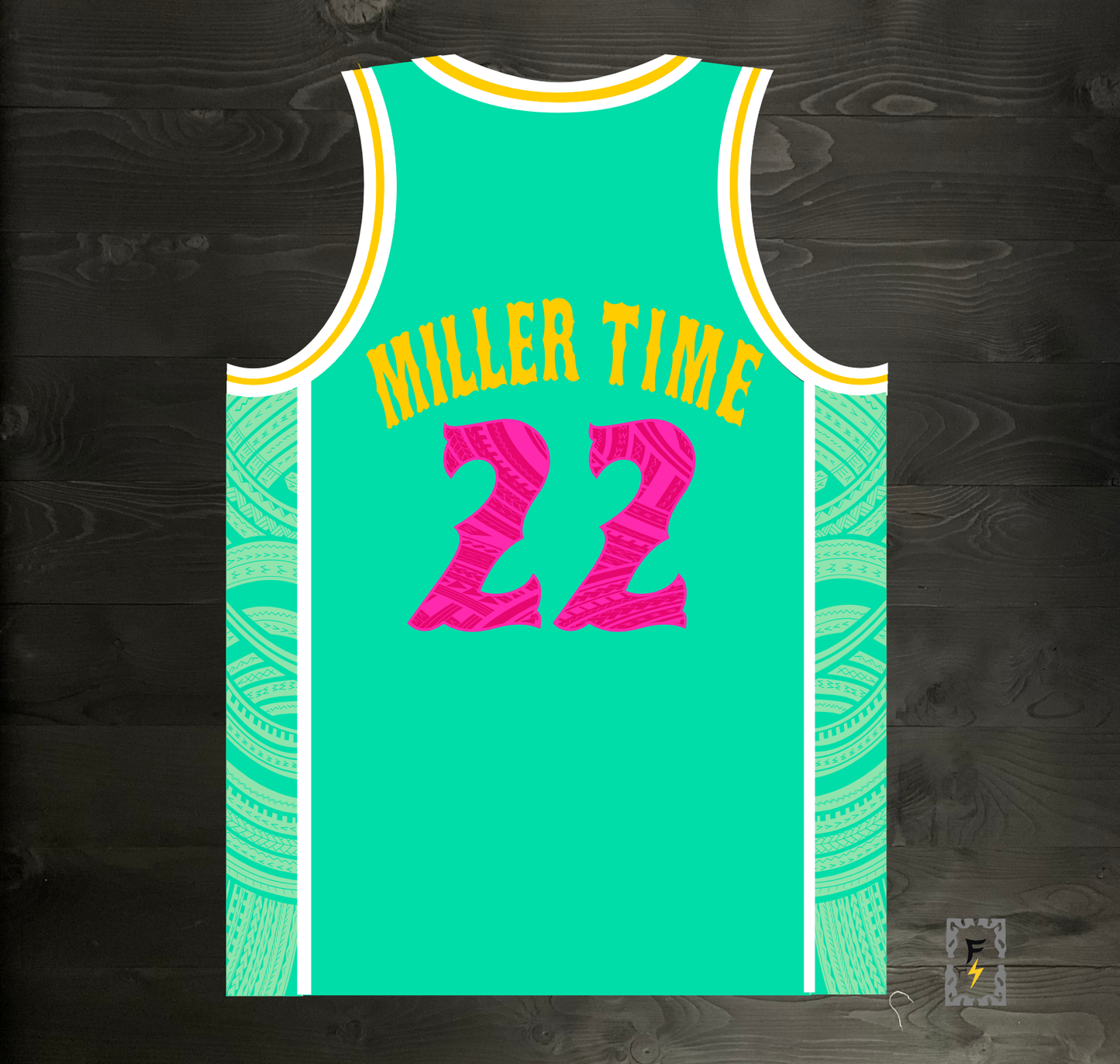 A-104m #22 MILLER TIME Mint City - MADE TO ORDER