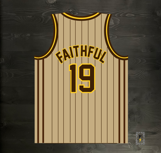 A-105m FAITHFUL #19 Sand Bown Pinstripes - MADE TO ORDER