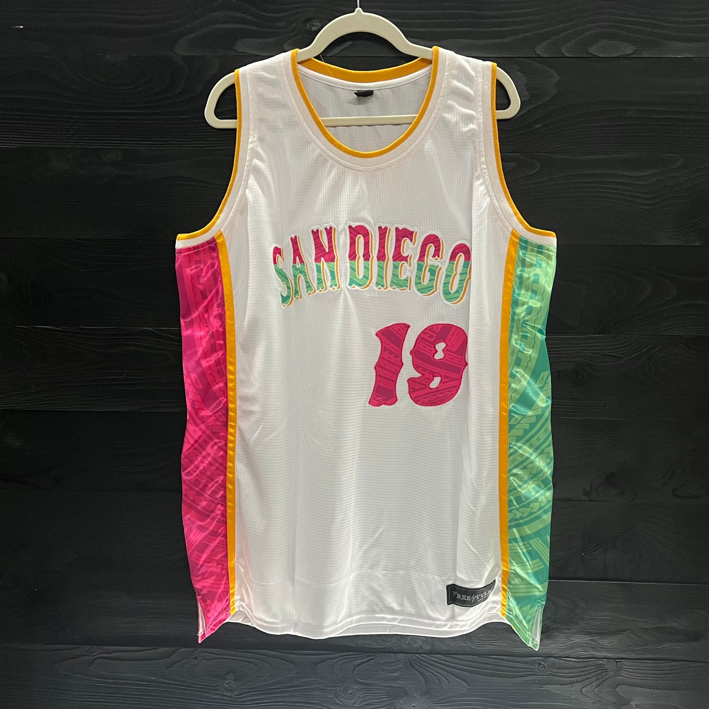 A-003a #19 White Mint Pink - ALL SIZES