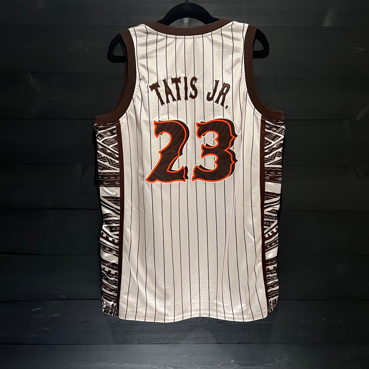 Women #23 -Creme Pinstripes Tuscan Tribal |AW-021a