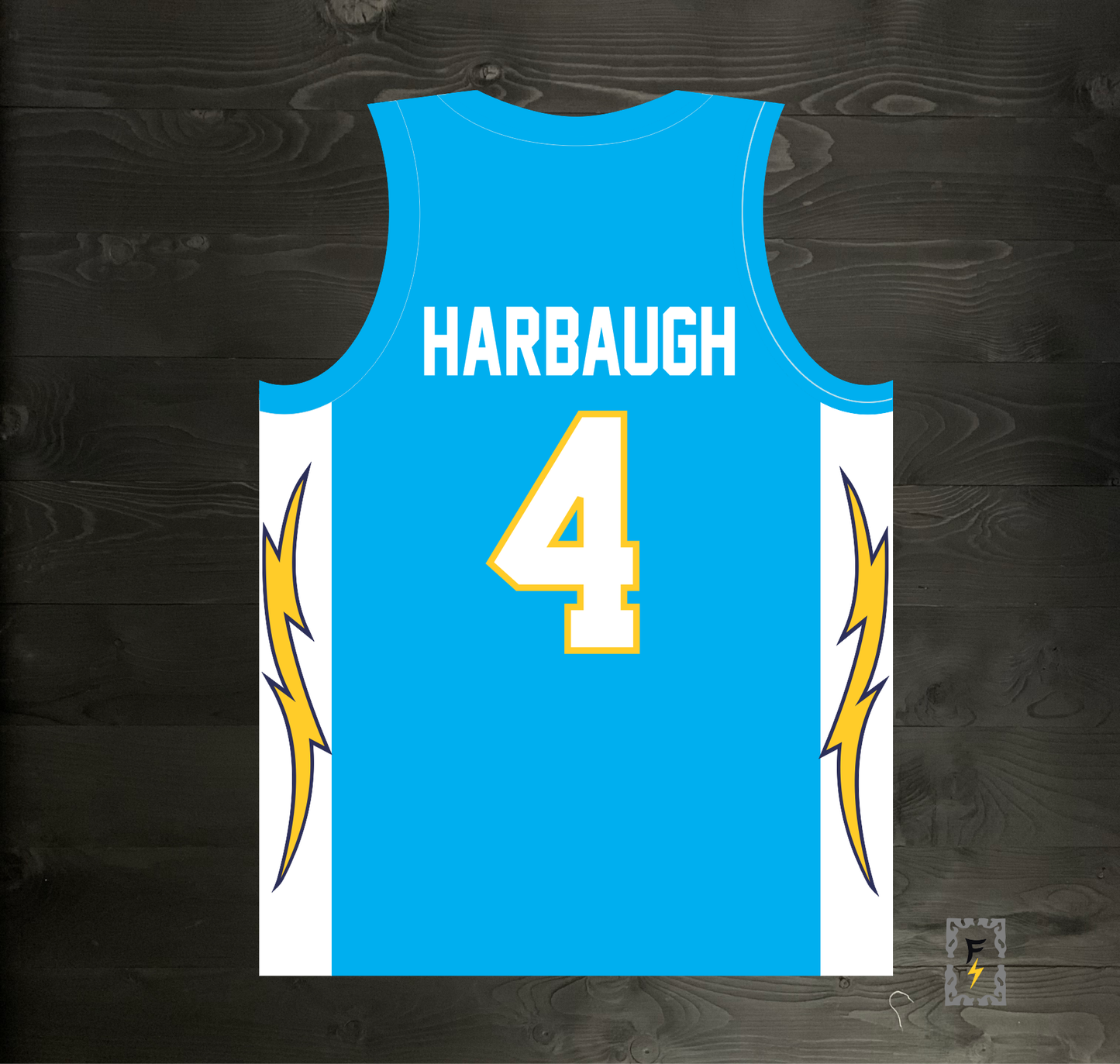 B-011m HARBAUGH #4 BOLTS 1960 Powder - MADE TO ORDER