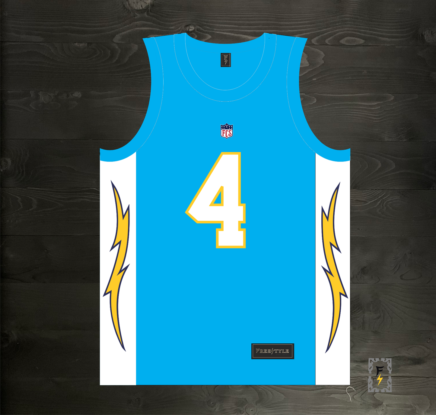 B-011m HARBAUGH #4 BOLTS 1960 Powder - MADE TO ORDER