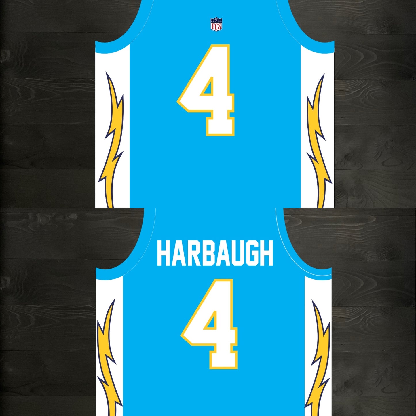 B-011m HARBAUGH #4 BOLTS 1960 Powder - MADE TO ORDER