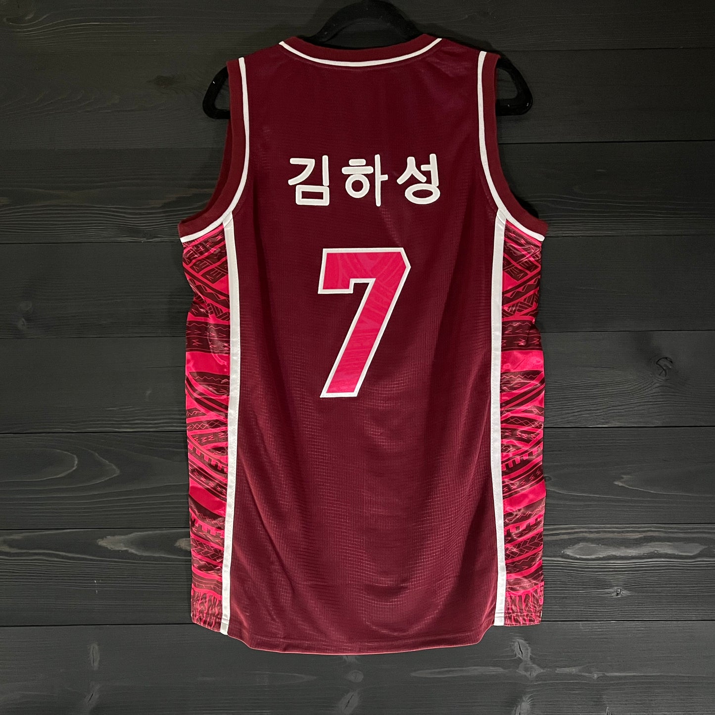 W-060a #7 WBO Kiwoon Maroon - ALL SIZES