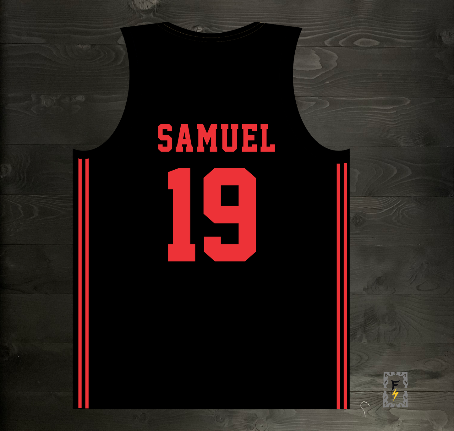 N-482m SAMUEL #19 SF Black - MADE TO ORDER