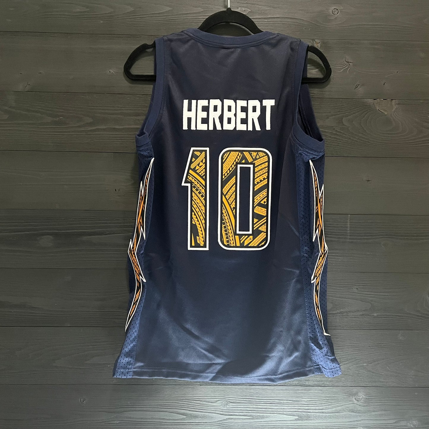 B-016m HERBERT #10 BOLTS Navy Tribalz - MADE TO ORDER