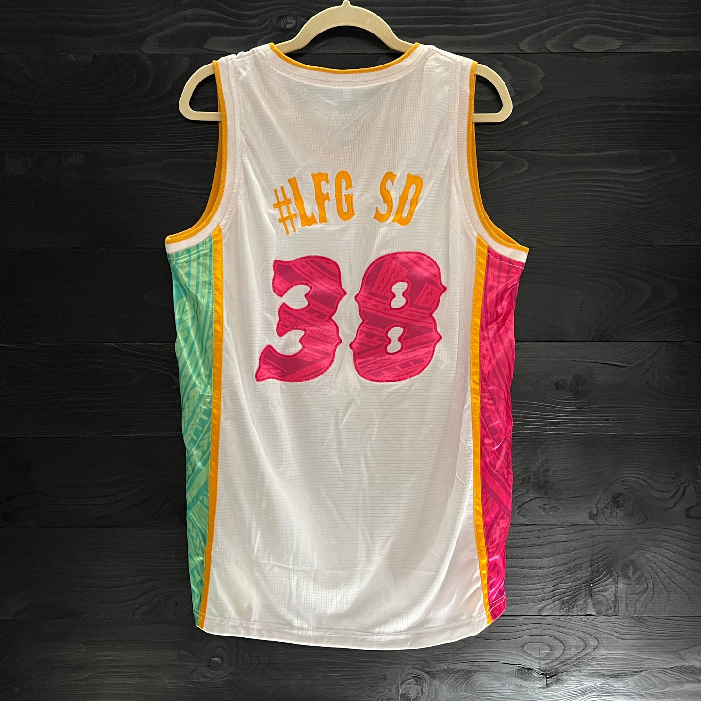 A-003m LFGSD #38 SD Friars White City Connect Tribalz - MADE TO ORDER