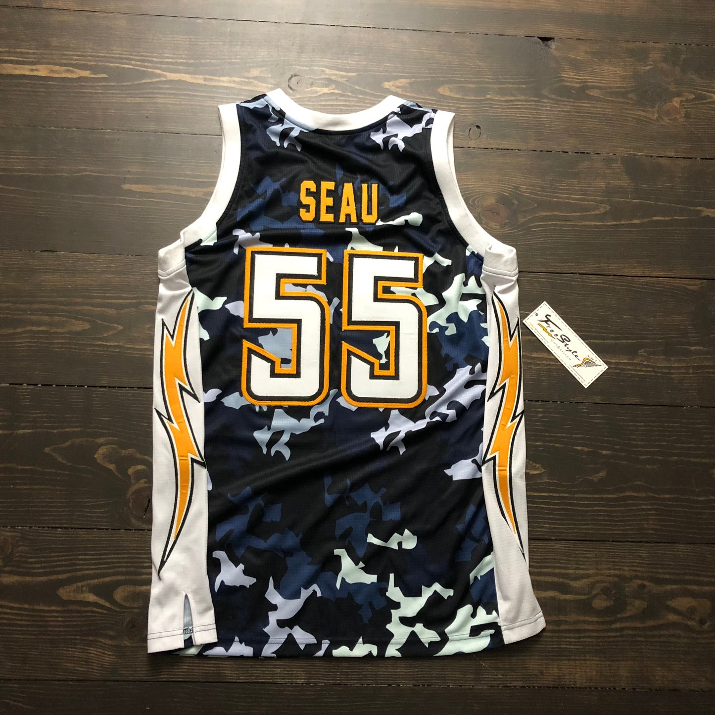 B-020m SEAU #55 BOLTS Arctic Camo - MADE TO ORDER
