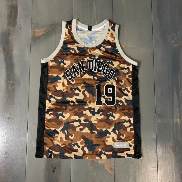 Freestyle Basketball Jersey X Friars X Desert High Camo #13 US ARMY in black