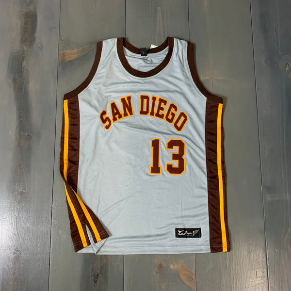 Freestyle Basketball Jersey X CLE Brown White Tribal #13 – Free Style Cut &  Stitch