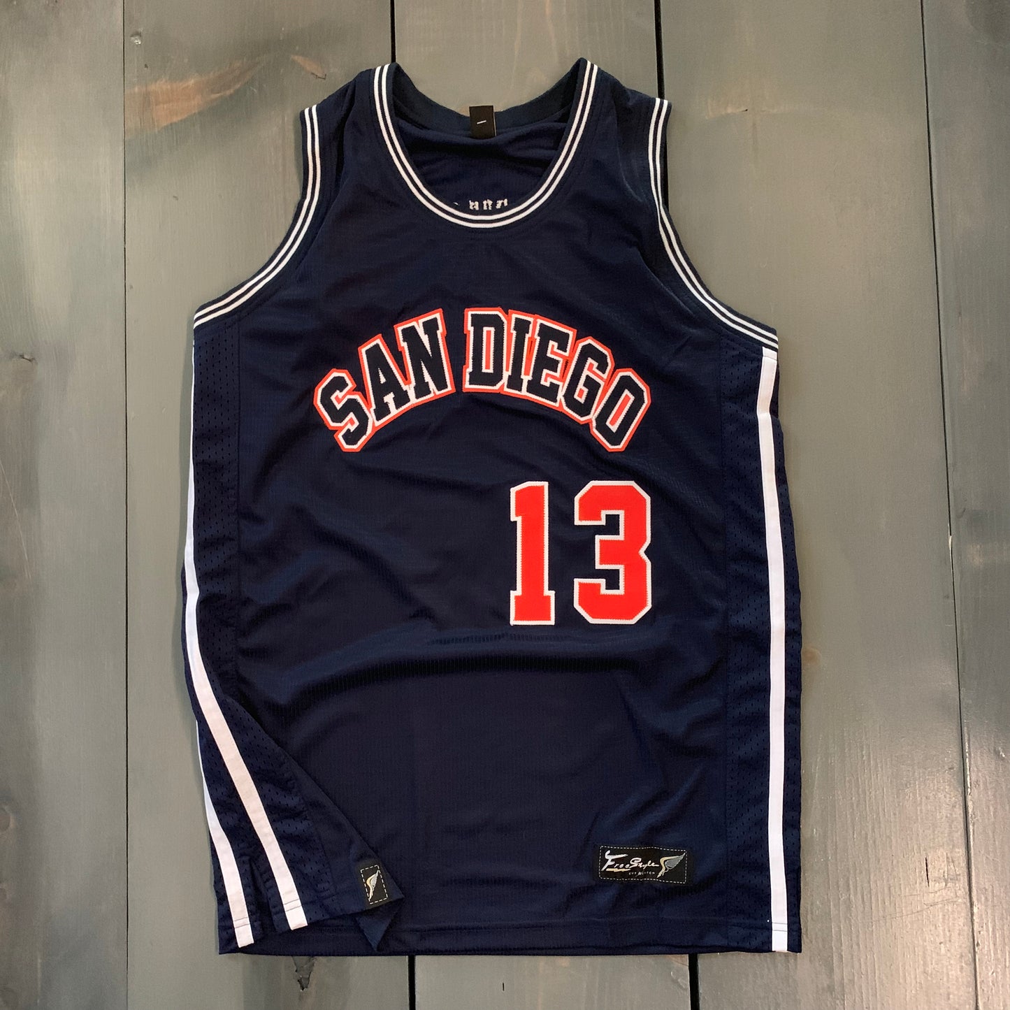 Freestyle Basketball Jersey X Friars 98 Navy #13 EL MINISTRO