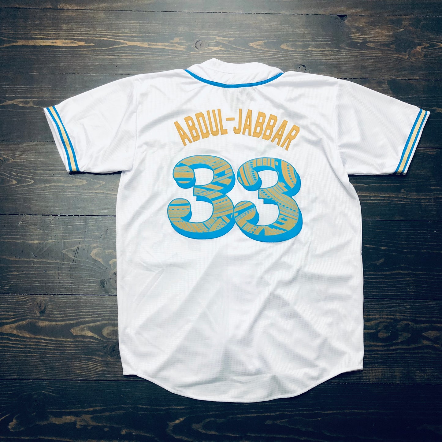 Freestyle Cut & Stitch Baseball X UC Los Angeles White Tribal #33