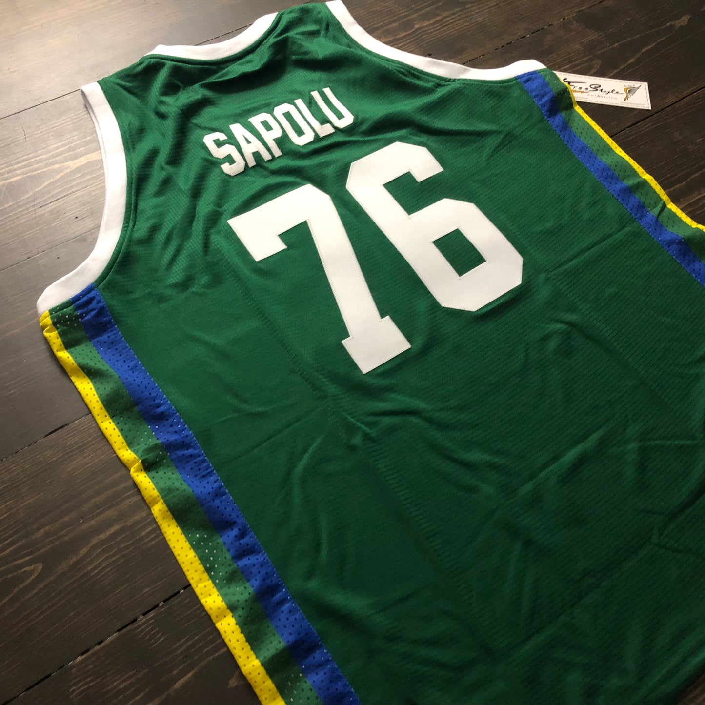 Freestyle Basketball Jersey X U of Hawaii Green #76