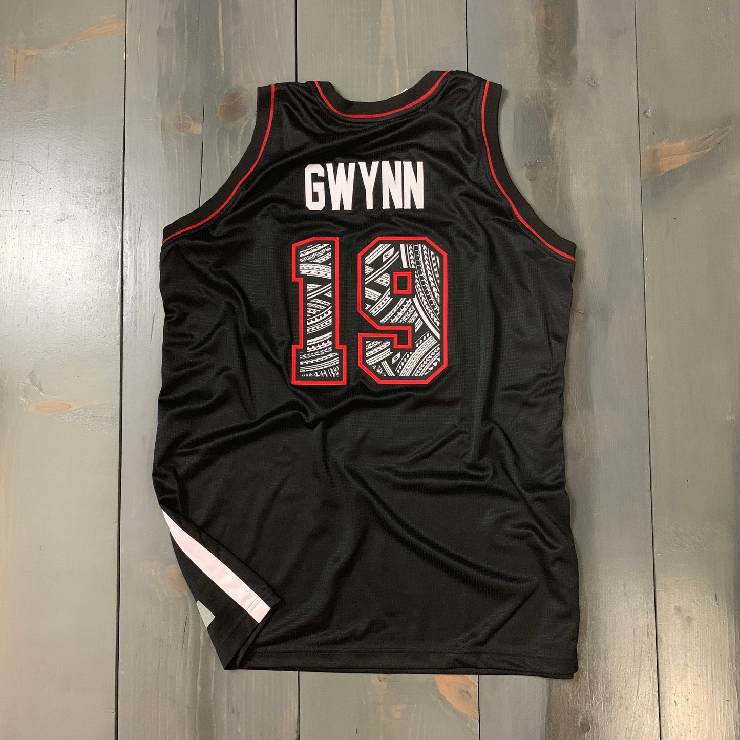 C-001a GWYNN #19 AZTECS DSH Black Tribalz - AVAIL STOCK