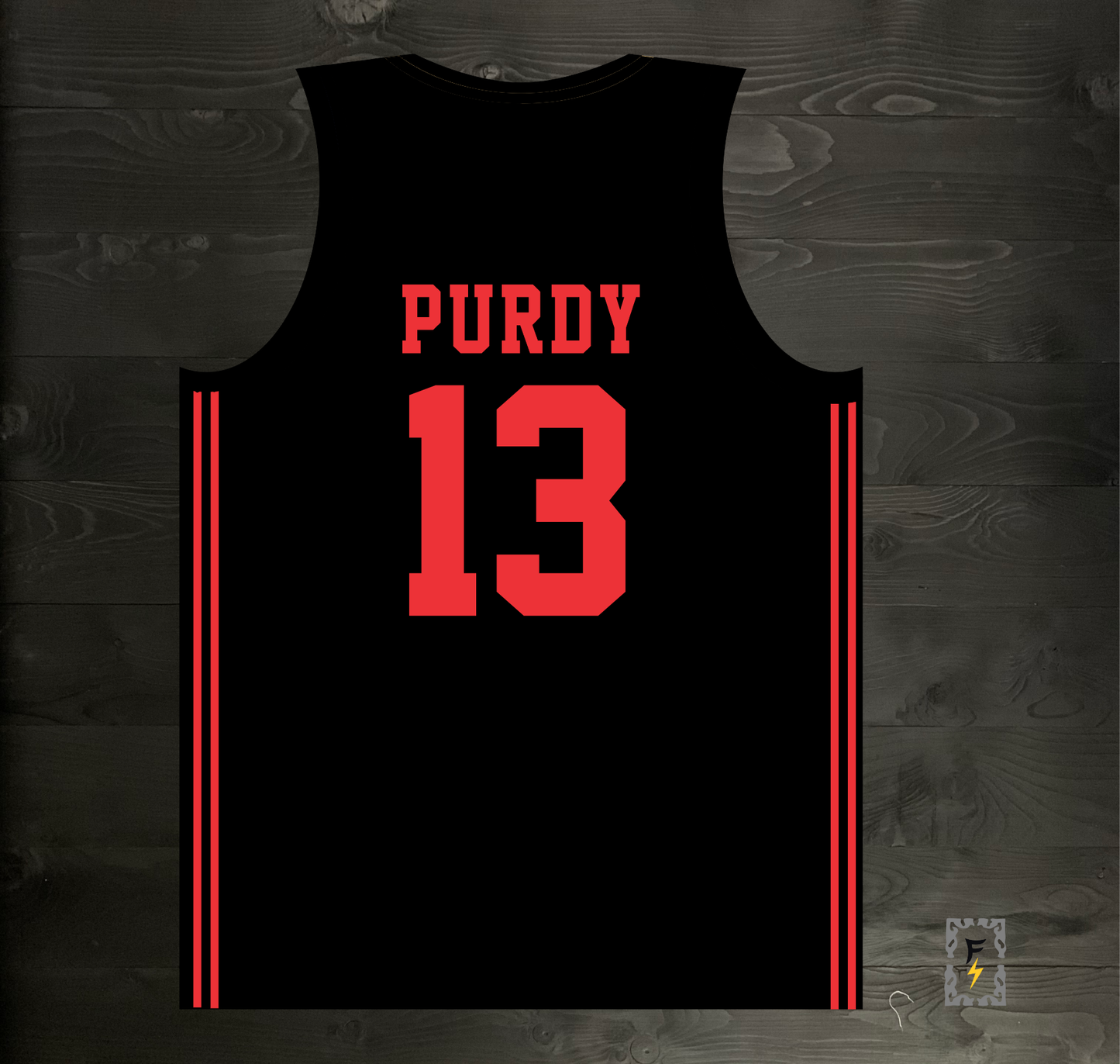 N-482m PURDY #13 SF Black - MADE TO ORDER