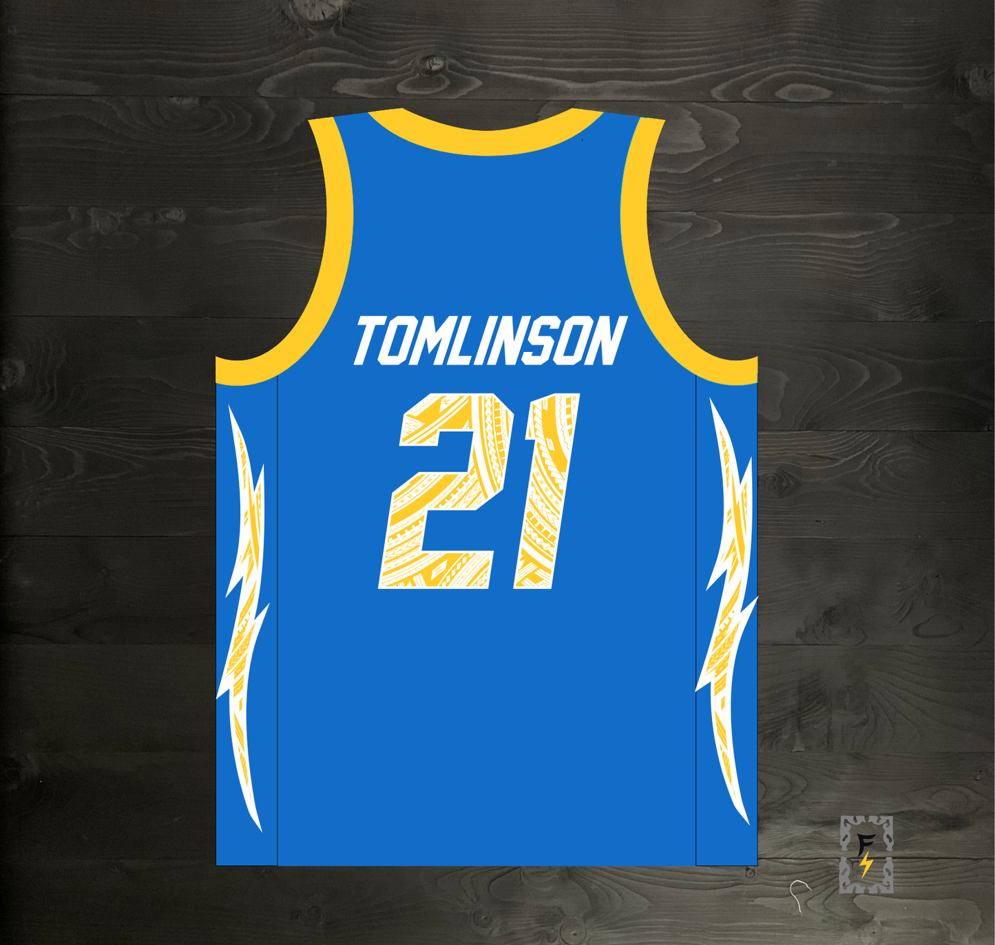 B-001m Men TOMLINSON #21 - MADE TO ORDER