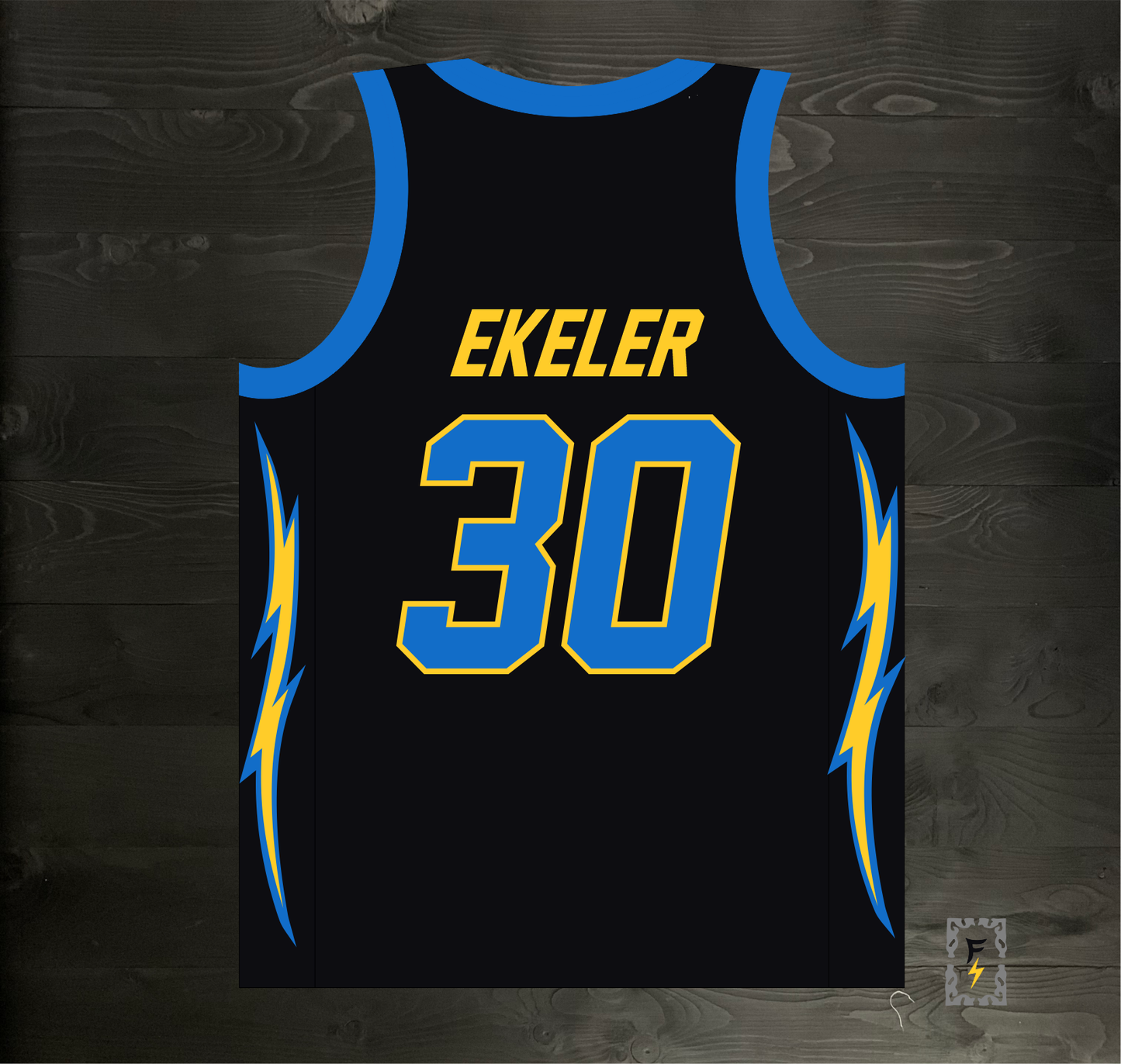 B-005m EKELER #30 BOLTS Black - MADE TO ORDER