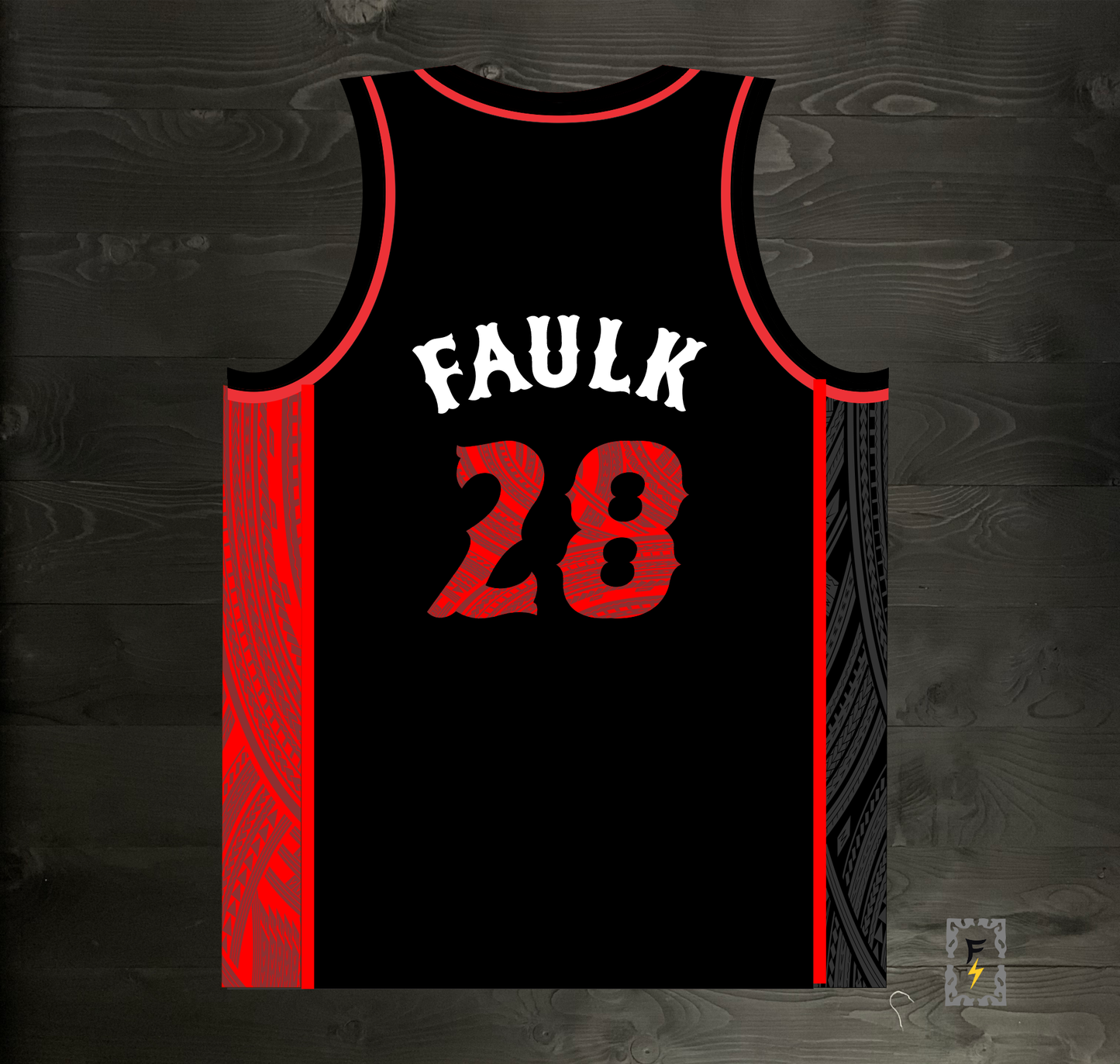 C-010m FAULK #28 AZTECS City Connect Remix - MADE TO ORDER
