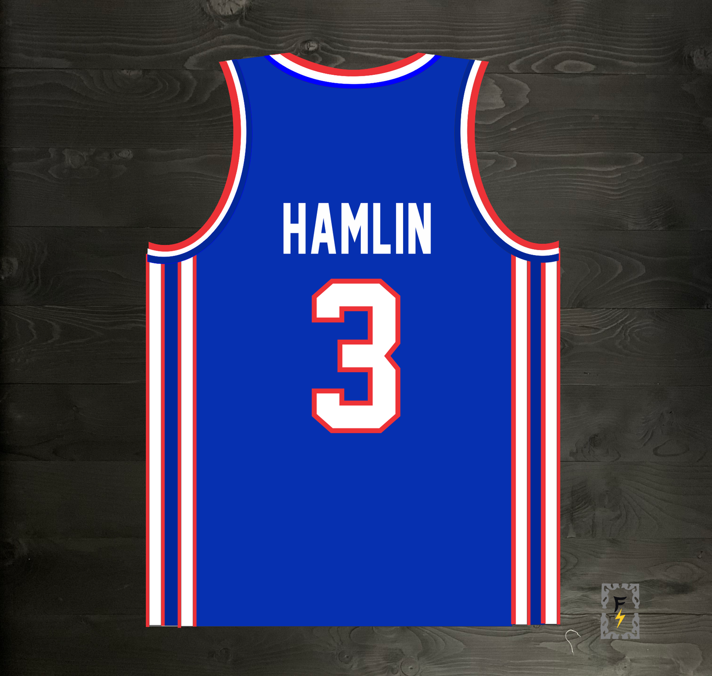 N-362m HAMLIN #3 BUF Royal - MADE TO ORDER