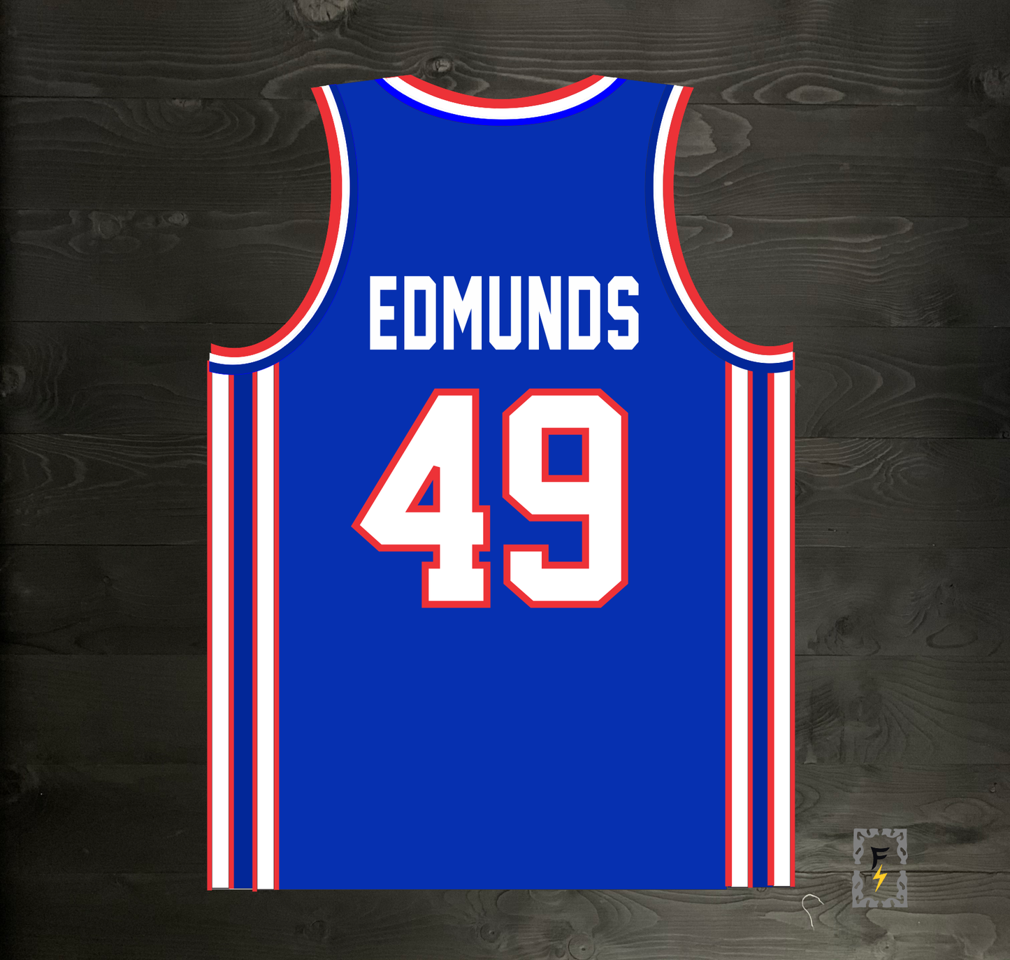 N-362m EDMUNDS #49 BUF Royal - MADE TO ORDER