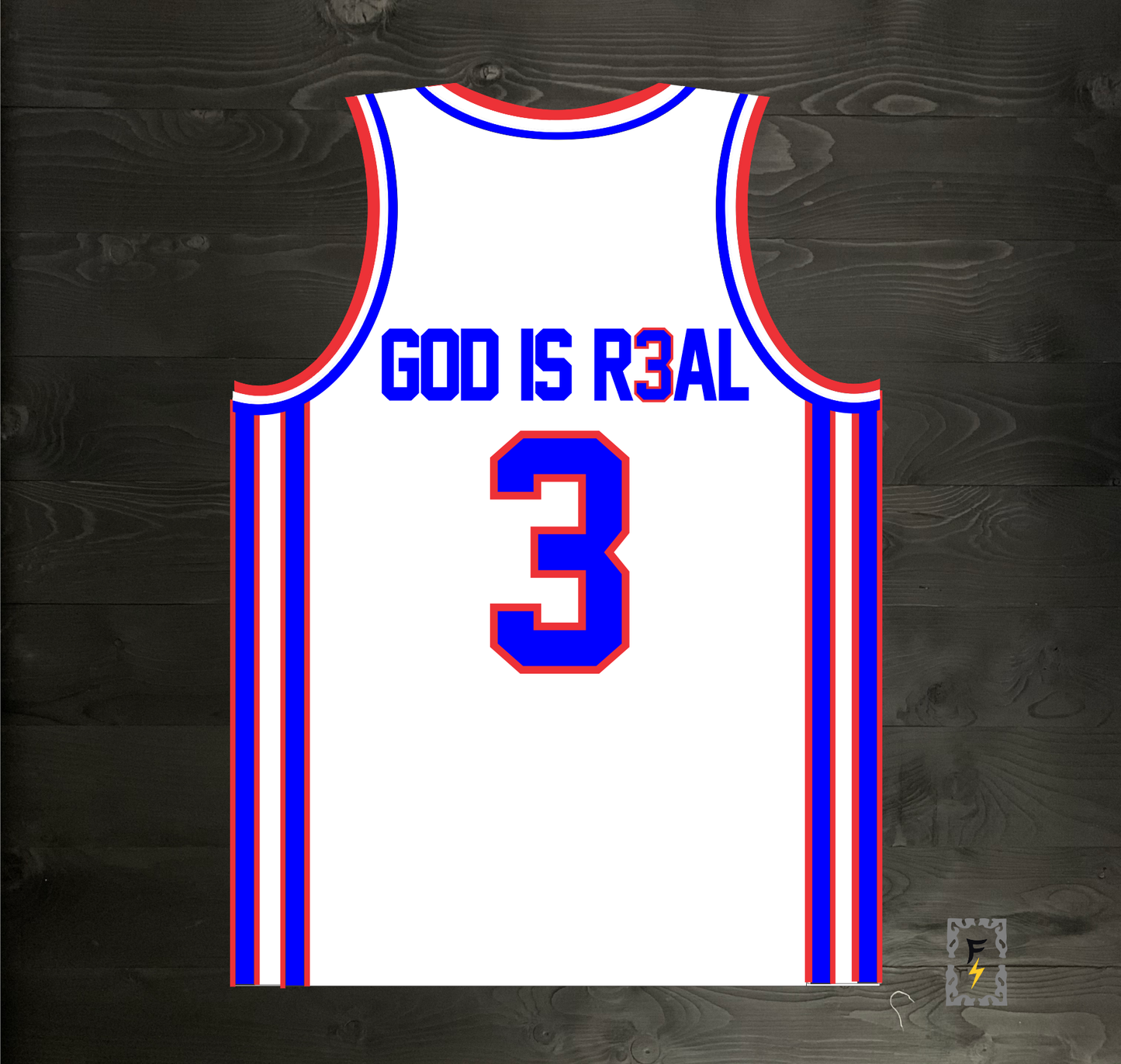 N-361m GOD IS R3AL #3 BUF White - MADE TO ORDER