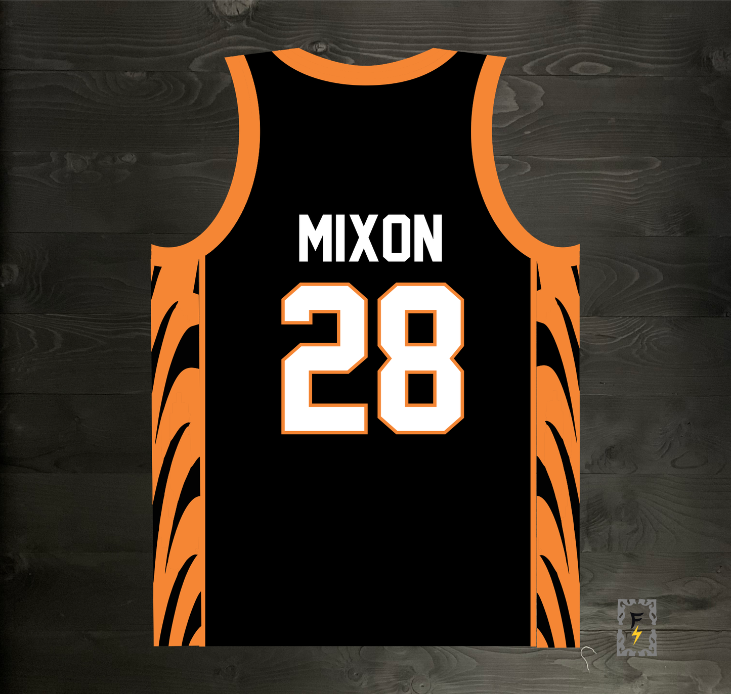 N-181m MIXON #9 CIN Black - MADE TO ORDER