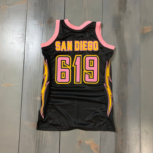 Pink san online diego chargers jersey